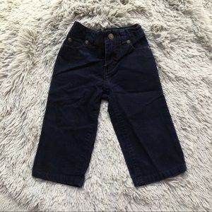 Janie and Jack Blue Corduroy Boys Pants 12-18 Mo